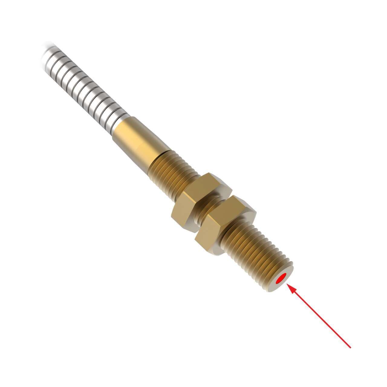 Banner IT13S Opposed Mode Individual Glass Fiber 36 long; 0.062 dia. Bundle; Stainless Steel Sheath; Threaded sensing tip IT13S on Powermatic Associates