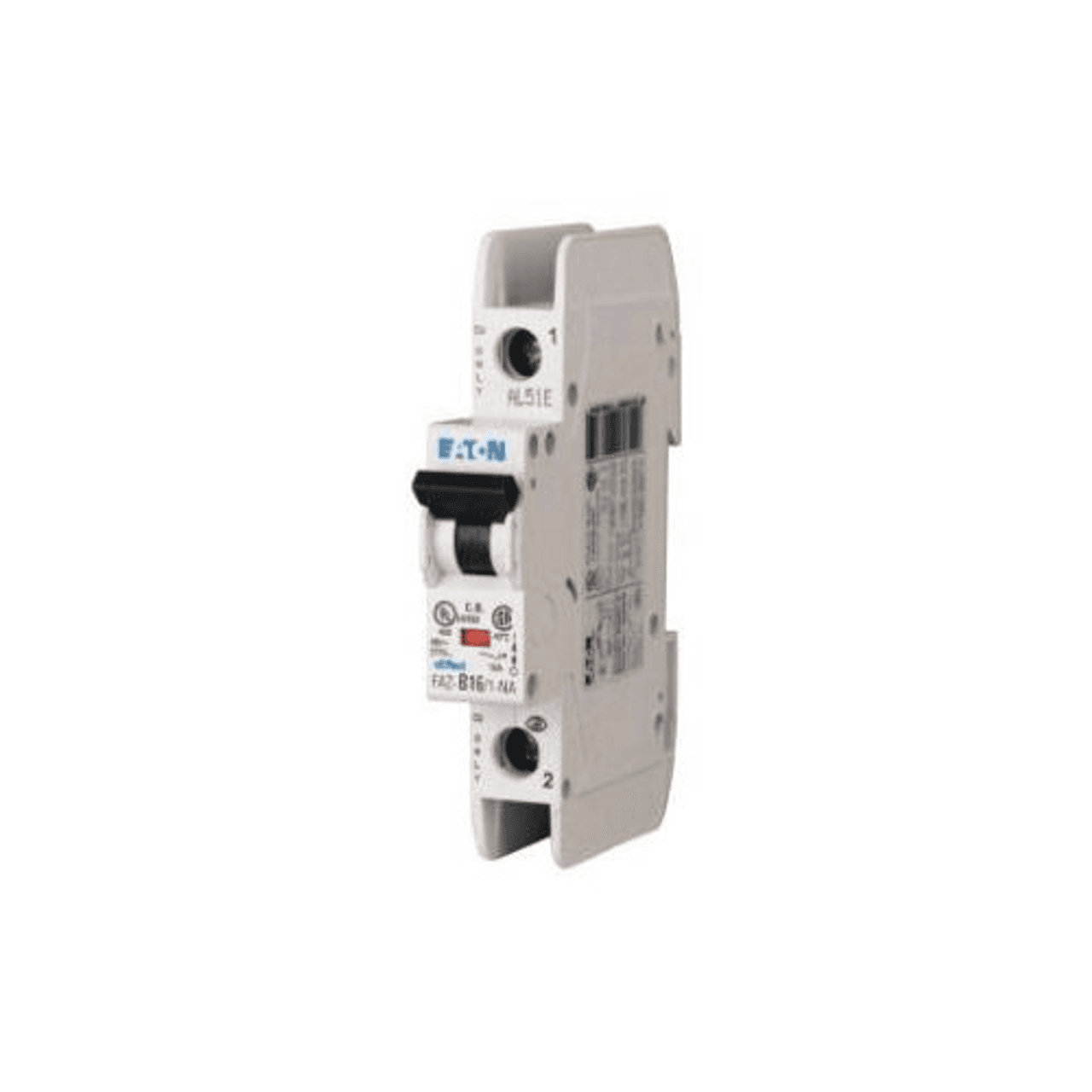 Eaton FAZ-D40/1-NA-SP Eaton FAZ branch protector,UL 489 Industrial miniature circuit breaker - supplementary protector,Single package,High levels of inrush current are expected,40 A,10 kAIC,Single-pole,277 V,10-20X /n,Q38,50-60 Hz,Screw terminals,D Curve FAZ-D40/1-NA-SP on Powermatic Associates