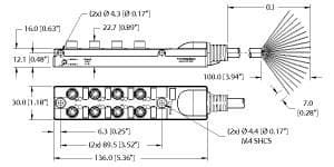 Turck TB-8M8M-4-10 TB-8M8M-4-10 Turck - TB-8M8M-4-10 Junction Box - Actuator/Sensor, 8-port, Extension Cable TB-8M8M-4-10 on Powermatic Associates