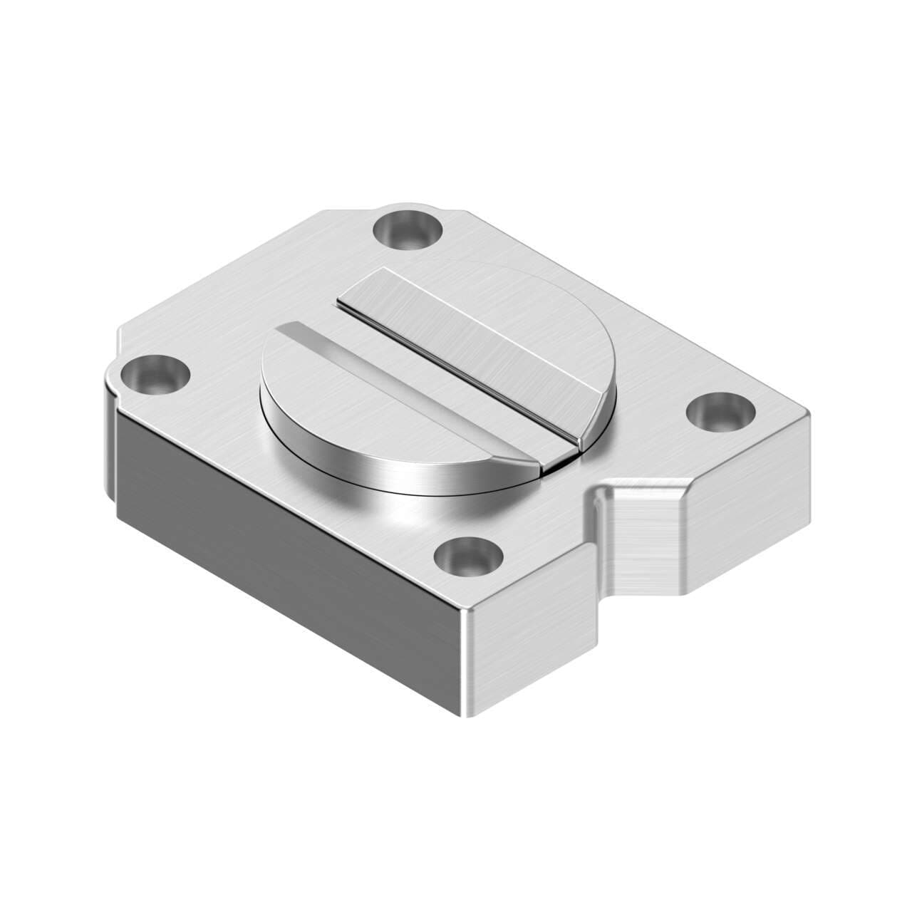 Banner BWA-Q45VAC-CMSS Bracket: Mounting for Q45 VA; Curved Surface Magnet Mount; Stainless Steel BWA-Q45VAC-CMSS on Powermatic Associates