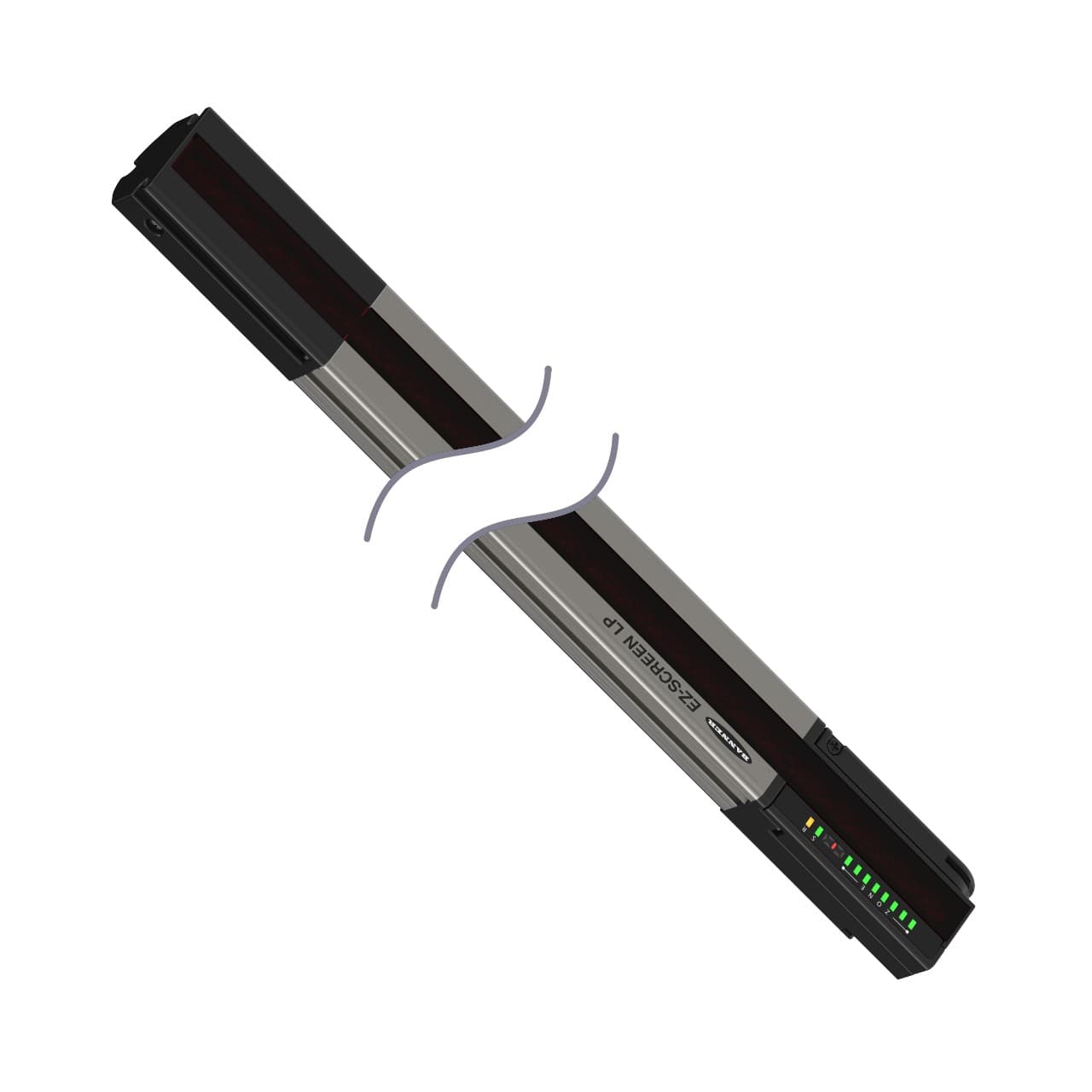 Banner SLPR25-270AP8 SLPR25-270AP8 EZ-SCREEN Low Profile RECEIVER, Resolution: 25 mm; Response (Tr): 8 ms; Beams: 14, Range: 0.1 to 7 m ( 4in. to 23 ft.); Height: 270 mm (10.6 in.), Connection: 300 mm pigtail, 8-pin M12 QD; Housing: Anodized Aluminum SLPR25-270AP8 on Powermatic Associates