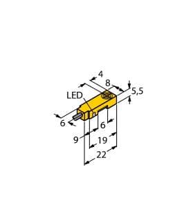 Turck BI2-Q5.5K-AN6X BI2-Q5.5K-AN6X Turck - BI2-Q5.5K-AN6X Inductive Sensor BI2-Q5.5K-AN6X on Powermatic Associates