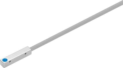 Festo 174548 proximity sensor SIES-Q5B-NO-K-L Inductive, with cable, can be flush-mounted, normally-closed function, negative-switching. Conforms to standard: EN 60947-5-2, Authorisation: (* RCM Mark, * c UL us - Listed (OL)), CE mark (see declaration of conformity):  174548 on Powermatic Associates