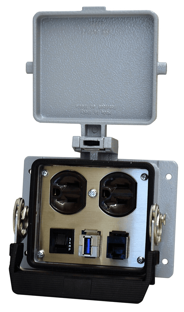 WAGO 8000-100/1000-357 WAGO 8000-100/1000-357 - RJ45, USB with DUP 120VAC 3 amp 8000-100/1000-357 on Powermatic Associates