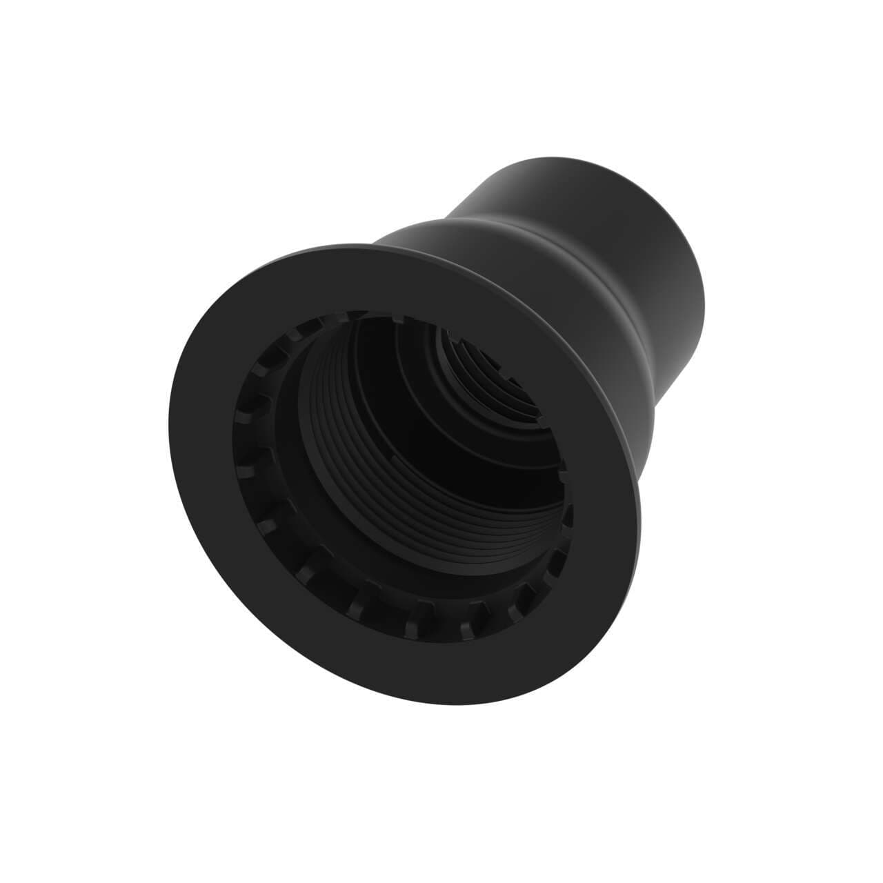 Banner SA-M30E12P Banner SA-M30E12P - Stand-off Pipe Adapter; M30 to 1/2 NPSM Threads; 50 mm Diameter; Color: Black SA-M30E12P on Powermatic Associates