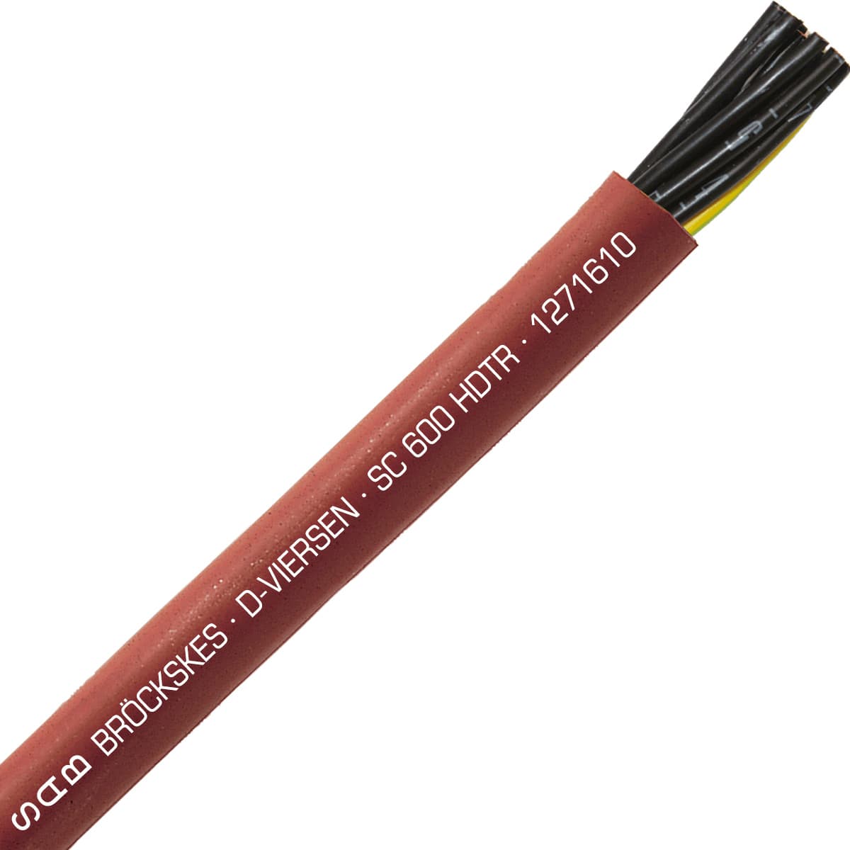 SAB 1271610 SC 600 HDTR - 16 AWG/10c, tear resistant high temperature silicone cable, UL, CSA, CE, RoHS 1271610 on Powermatic Associates
