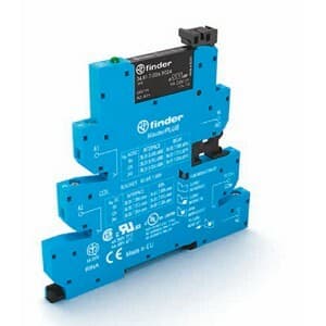 Finder 39.30.0.125.9024 Finder 39.30.0.125.9024 is a Solid State Relay (SSR) designed with a single Normally Open (NO) circuit and utilizes box-clamp connection type. It is rated for a current of 6A at 24Vdc in DC-1 design and supports a control voltage range of 110Vdc to 125Vdc, as well as 110Vac to 125Vac. This SSR features a net width of 6.2 mm and is equipped with a single pole (1 Pole). It is designed for DIN rail and plug-in mounting, adhering to the EN61984 mounting location standards. The component employs DC switching technology and is part of the MasterPLUS sub-range. 39.30.0.125.9024 on Powermatic Associates