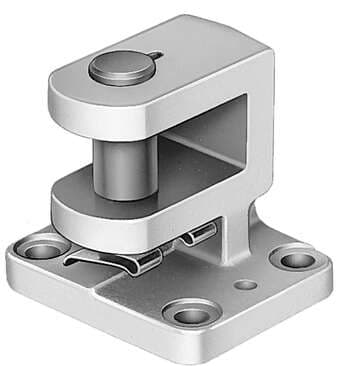 Festo 31772 ring-angle clevis foot LQG-80 For rod eye SGS. Size: 80, Corrosion resistance classification CRC: 1 - Low corrosion stress, Ambient temperature: -40 - 150 °C, Product weight: 1126 g, Materials note: (* Free of copper and PTFE, * Conforms to RoHS) 31772 on Powermatic Associates
