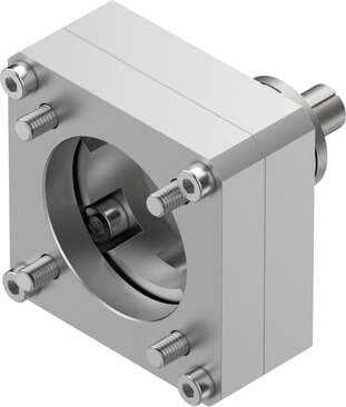 Festo 557980 axial kit EAMM-A-K38-60G Suitable for electric drives. Assembly position: Any, Storage temperature: -25 - 60 °C, Relative air humidity: 0 - 95 %, Protection class: IP40, Ambient temperature: -10 - 60 °C 557980 on Powermatic Associates