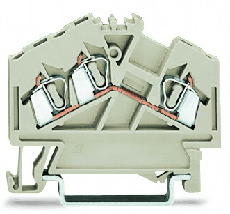 WAGO 280-998 280-998 WAGO - 3-conductor through terminal block; 2.5 mm²; suitable for Ex e II applications; center marking; for DIN-rail 35 x 15 and 35 x 7.5; CAGE CLAMP®; 2,50 mm²; light gray 280-998 on Powermatic Associates