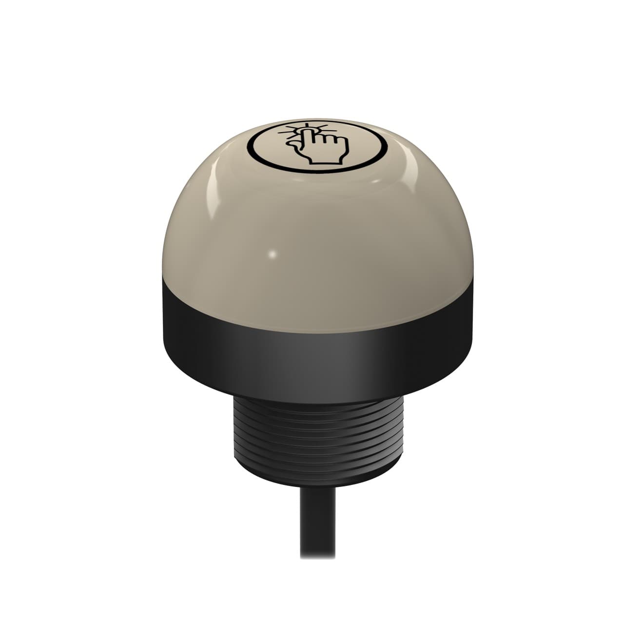 Banner K50ALBTXYH K50 Series EZ-LIGHT: 1-Color Touch Sensor; Latching Output, Voltage: 12-30 V dc; Housing: Polycarbonate; IP67 IP69K, Output: Bipolar (NO); Colors: None - Not Activated, Yellow - Activated, 2 m (6.5 ft) PVC Cable K50ALBTXYH on Powermatic Associates