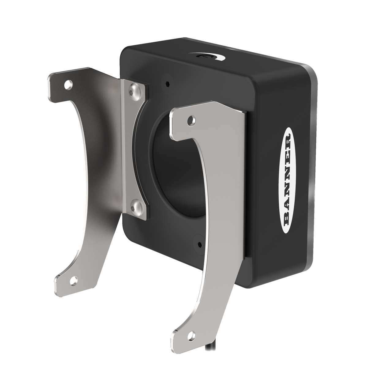 Banner LEDRRV70XD5-XM VE Series 70 x 70 mm High Intensity Ring Light; Visible Red LED; 24 V dc; Fixed Intensity; 0.3 m (1 ft) Cable with 3-pin male Connector; Connects to VE Smart Camera LEDRRV70XD5-XM on Powermatic Associates