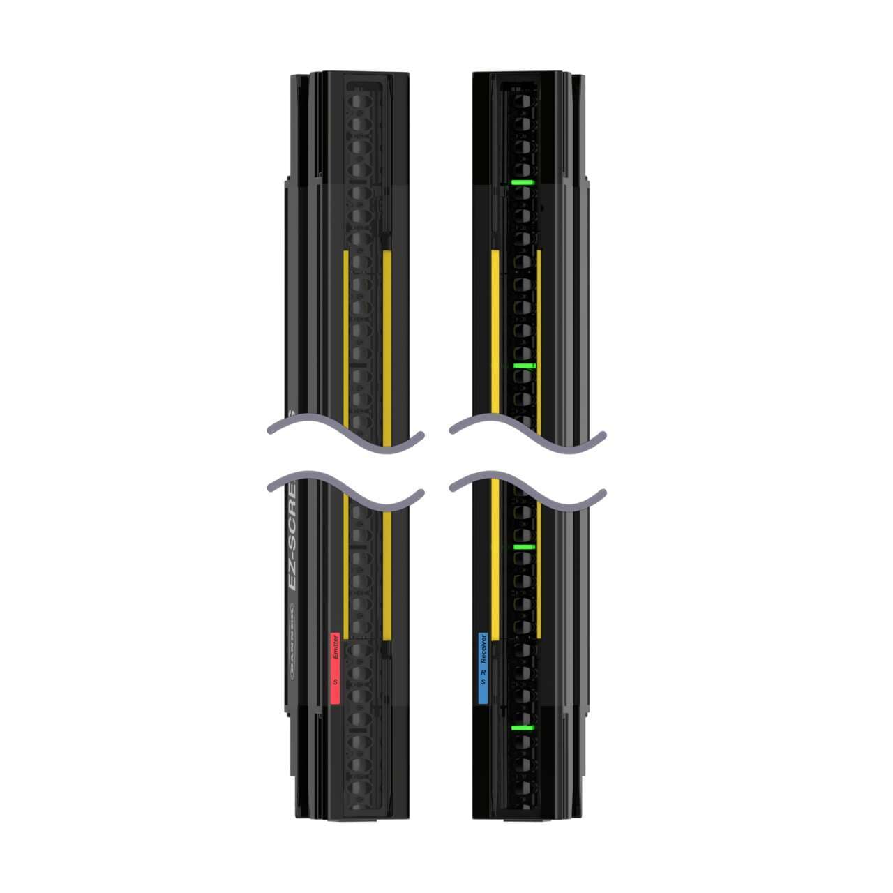Banner SLLCP23-700 EZ-SCREEN LS Cascade, Pair; Resolution: 23 mm; Range: 12 m (40 ft); Defined Area: 700 mm (27.6 in); Housing: Black; Connection: Removable Disconnect (RD) SLLCP23-700 on Powermatic Associates