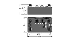 Turck BLCEN-2M12MT-2AI-TC BLCEN-2M12MT-2AI-TC Turck - BLCEN-2M12MT-2AI-TC BL compact™ multiprotocol fieldbus station for Industrial Ethernet, 2 Analaog Inputs for Thermocouple Elements BLCEN-2M12MT-2AI-TC on Powermatic Associates
