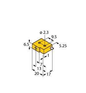 Turck BI1-Q6.5-AN6 BI1-Q6.5-AN6 Turck - BI1-Q6.5-AN6 Inductive Sensor BI1-Q6.5-AN6 on Powermatic Associates