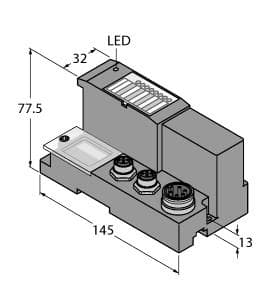 Turck BL67-PG-DP BL67-PG-DP Turck - BL67-PG-DP CODESYS 2 Programmable Gateway for the BL67 I/O System, Interface for PROFIBUS-DP BL67-PG-DP on Powermatic Associates