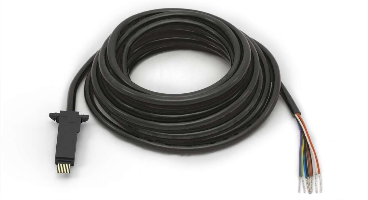 Banner RDLP-825DB Cordset: Single Ended LP-Custom; 8-pin Straight Male; 8 m 8x22 Black PVC Jacket; TPU Black RDLP-825DB on Powermatic Associates