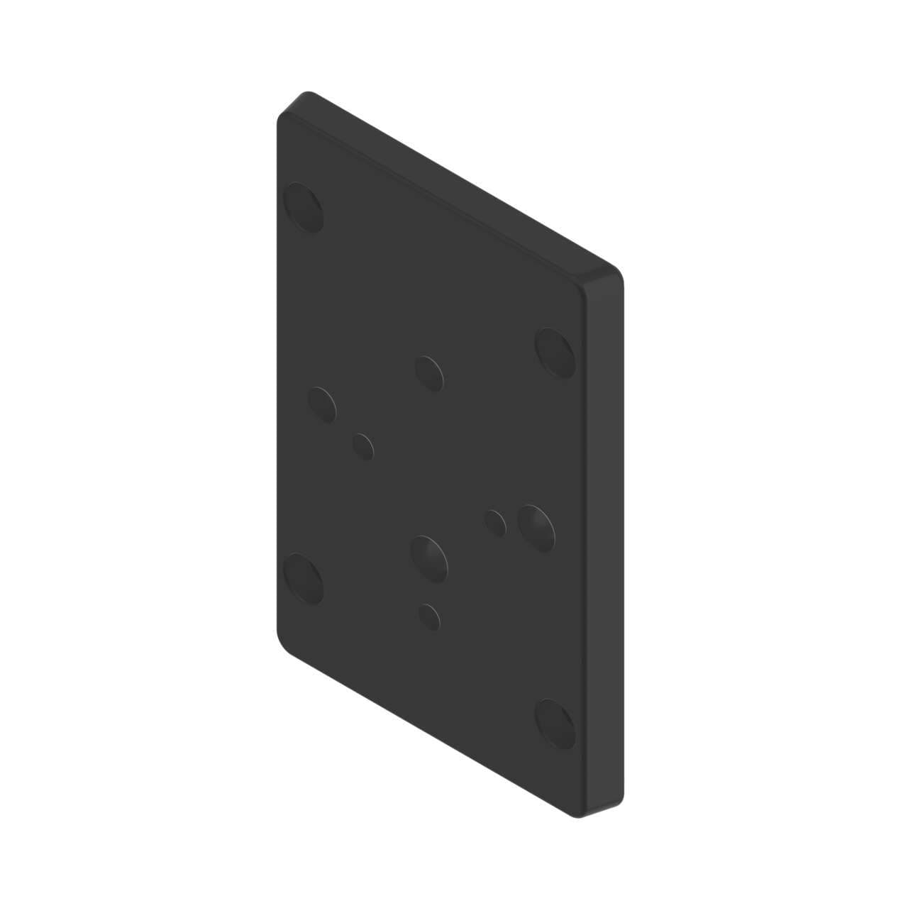Banner SMBVEMP VE Series Mounting Plate; 4 x 3.3 mm, 2 x M8 X 1.25 mm; 3 x 10-32, and 2 x 1/4-20 Mounting Holes SMBVEMP on Powermatic Associates