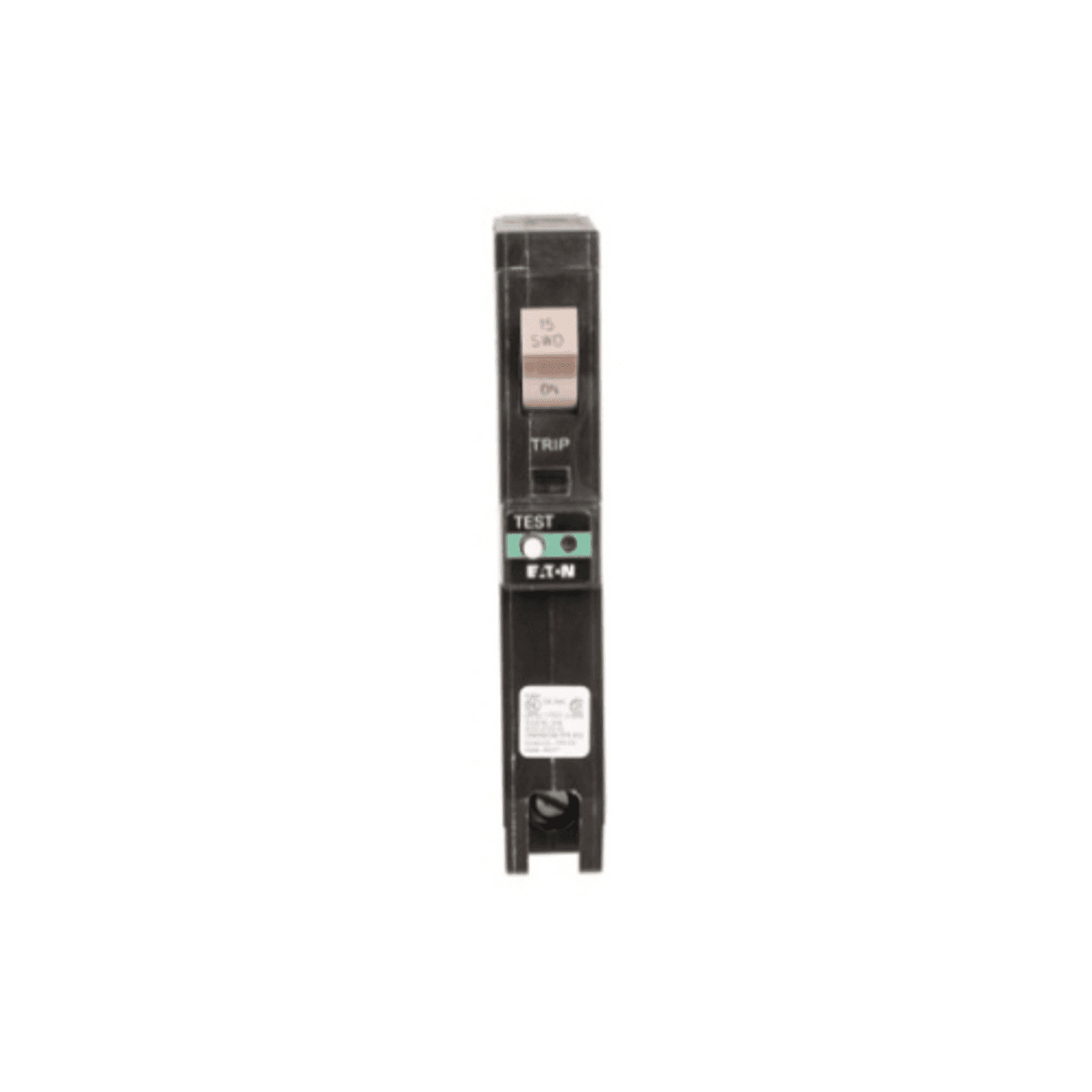 Eaton CHFCAF115CS CHFCAF115CS Eaton - Eaton CH AFCI circuit breaker, Plug-on branch feeder arc fault combination circuit breaker, Clamshell pack, 15 A, 10 kAIC, Single-pole, 120/240 V, CH, Pigtail, Type CH Loadcenters CHFCAF115CS on Powermatic Associates