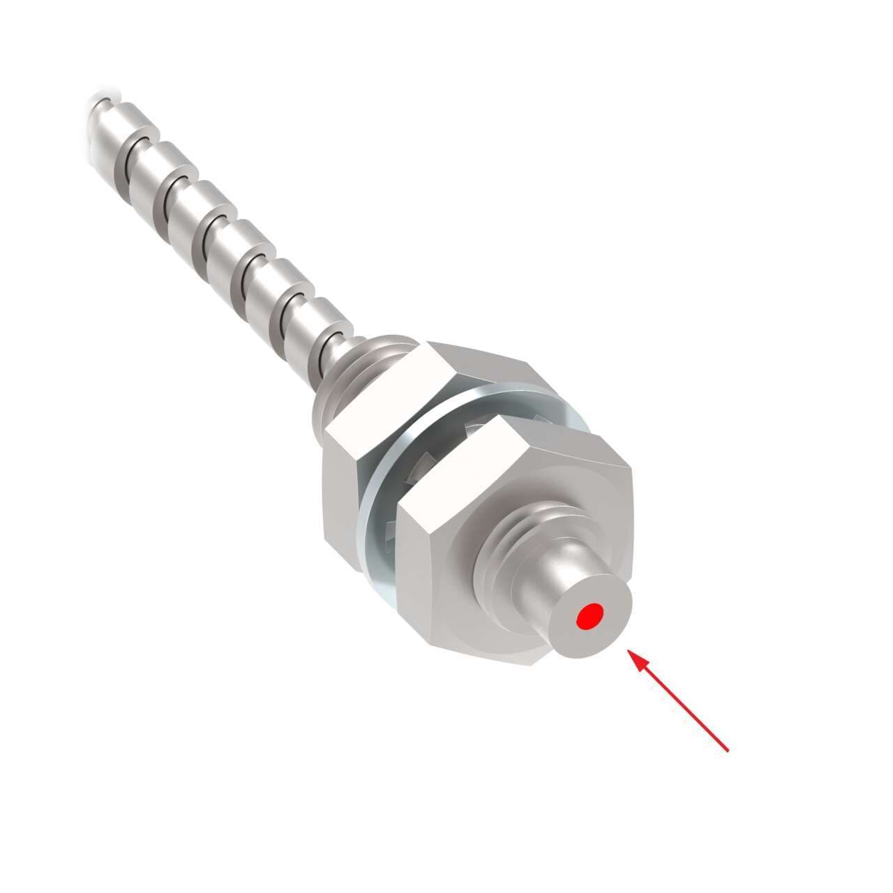 Banner IT.86.6ST5M6 Glass Fiber; Individual 1.3 mm Bundle; M6 Threaded Tip; Stainless Sheathing; 2 M Long; Terminated For Plastic Fiber Sensors IT.86.6ST5M6 on Powermatic Associates