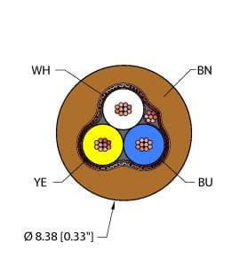 Turck BRN,PVC,3X20,S-FDB,PLTC,CC-LINK BRN,PVC,3X20,S-FDB,PLTC,CC-LINK Turck - BRN,PVC,3X20,S-FDB,PLTC,CC-LINK Fieldbus Technology Cable, Reelfast™ Bulk Cable BRN,PVC,3X20,S-FDB,PLTC,CC-LINK on Powermatic Associates