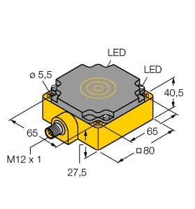 Turck NI75U-CP80-AP6X2-H1141 NI75U-CP80-AP6X2-H1141 Turck - NI75U-CP80-AP6X2-H1141 Inductive Sensor, With Increased Switching Distance NI75U-CP80-AP6X2-H1141 on Powermatic Associates