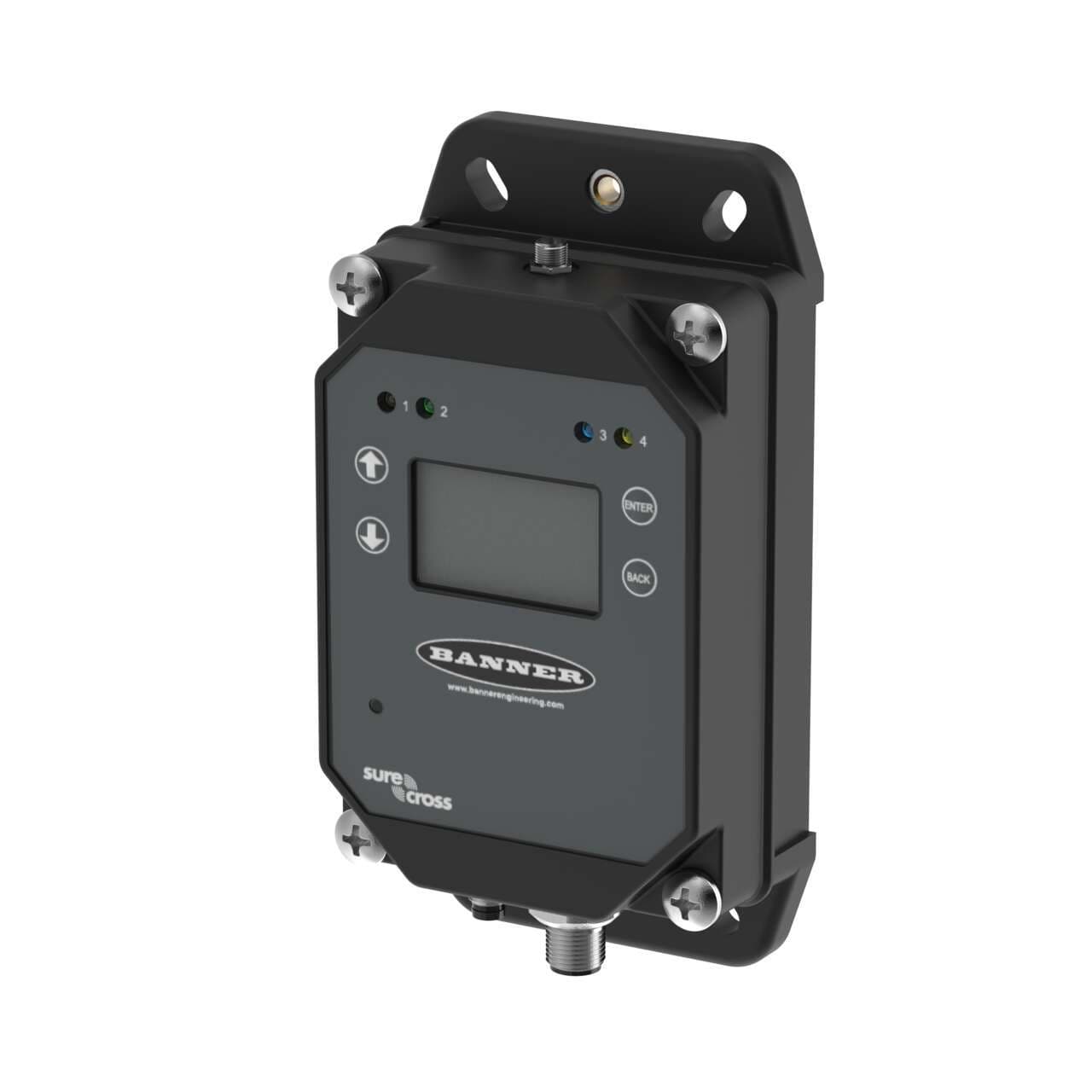 Banner DXM1200-B1R3 DXM1200 Controller; DX80 Performance Gateway 2.4 GHz 65 mW; M7 Processor, 16MB Memory, LCD Display; RS485, Ethernet (M8) DXM1200-B1R3 on Powermatic Associates