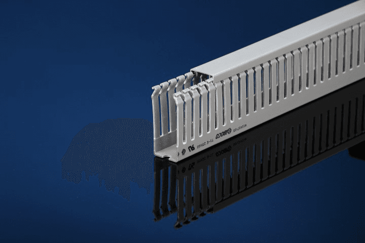 IBOCO T1E-4022G Wiring Duct 4 x 2 1/4 - Grey T1E-4022G on Powermatic Associates