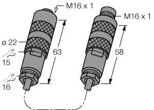 Turck ADAPTER CABLE RING 3M ADAPTER CABLE RING 3M Turck - ADAPTER CABLE RING 3M Accessories, Adapter Cable ADAPTER CABLE RING 3M on Powermatic Associates