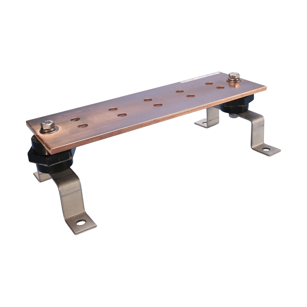 Nvent EGBA14424LL EGBA14424LL Nvent - Grounding Busbar, w/Insulators and Brackets, LL, 24" x 4" x 0.25" EGBA14424LL on Powermatic Associates