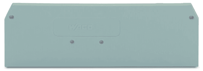 WAGO 281-334 281-334 WAGO - End and intermediate plate; 2.5 mm thick; gray 281-334 on Powermatic Associates