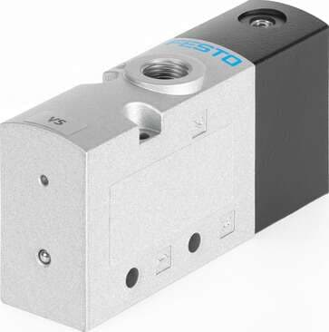 Festo 575639 pneumatic valve VUWS-L30-M32C-A-N38 Valve function: 3/2 closed, monostable, Type of actuation: pneumatic, Valve size: 31 mm, Standard nominal flow rate: 2300 l/min, Operating pressure: 2,5 - 10 bar 575639 on Powermatic Associates