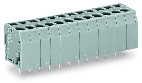 WAGO 739-106 739-106 WAGO - PCB terminal block; 2.5 mm²; Pin spacing 5 mm; 6-pole; CAGE CLAMP®; 2,50 mm²; gray 739-106 on Powermatic Associates