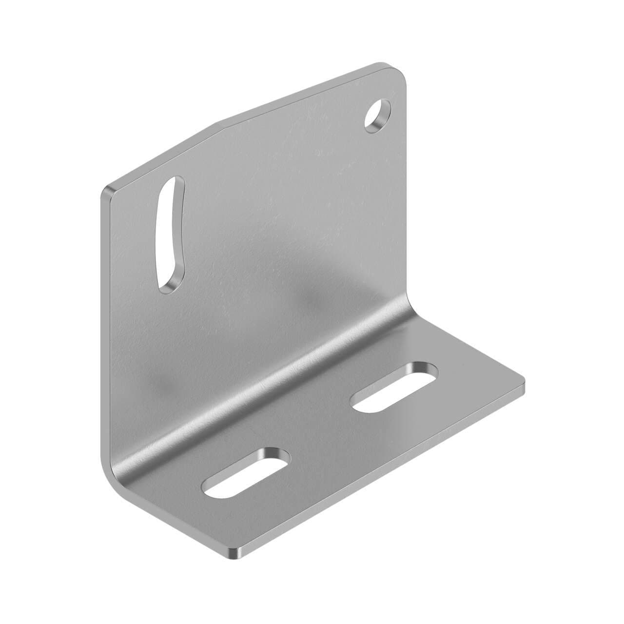Banner SMBQ20LV Bracket:Right-angle bracket; +/- 10 deg tip; Stainless Steel; Used with Q20 SMBQ20LV on Powermatic Associates