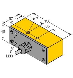 Turck NI30-Q130-VP4X2 NI30-Q130-VP4X2 Turck - NI30-Q130-VP4X2 Inductive Sensor NI30-Q130-VP4X2 on Powermatic Associates