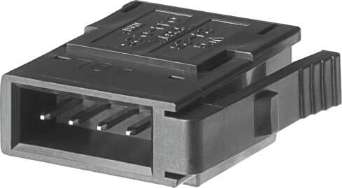 Festo 570922 plug NECU-S-ECG4-HX-Q3 Authorisation: c UL us - Recognized (OL), Connection frequency: 1, Mounting type: Detenting, Electrical connection: (* 4-pin, * Straight plug / insulation displacement connection, * Cubic design), Operating voltage range DC: 0 - 30  570922 on Powermatic Associates