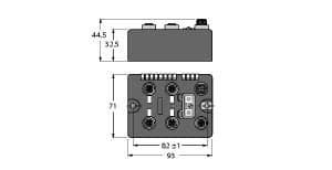 Turck BLCCO-4M12S-4AI-VI BLCCO-4M12S-4AI-VI Turck - BLCCO-4M12S-4AI-VI BL compact™ fieldbus station for CANopen, 4 Analog Inputs for Current or Voltage BLCCO-4M12S-4AI-VI on Powermatic Associates