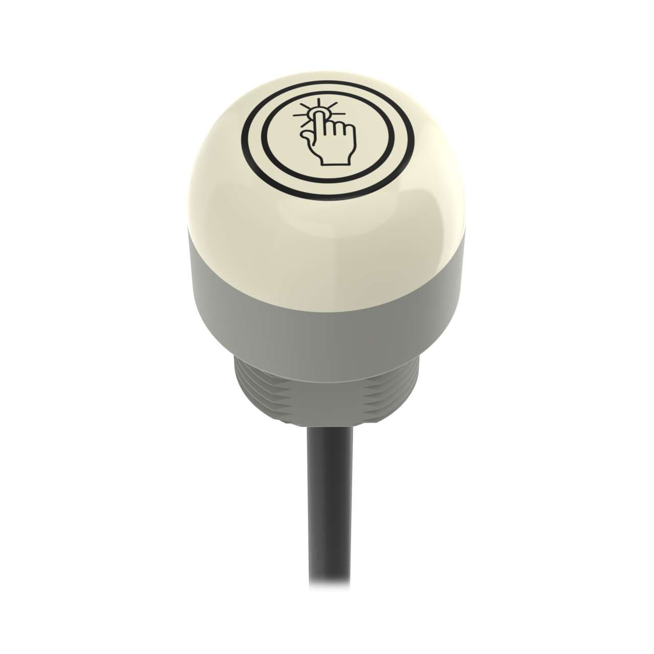 Banner K30APT2FYRCQP K30 Series EZ-LIGHT: 2-Color Touch Sensor Gen 2 FDA; Touch Light Overrides Job Light; Voltage: 12-30 V dc; Housing: FDA Copolyester; IP67 IP69K; Input: PNP (NO); Colors: Yellow Red; 150 mm (6 in) 5-pin M12 PVC Pigtail QD K30APT2FYRCQP on Powermatic Associates