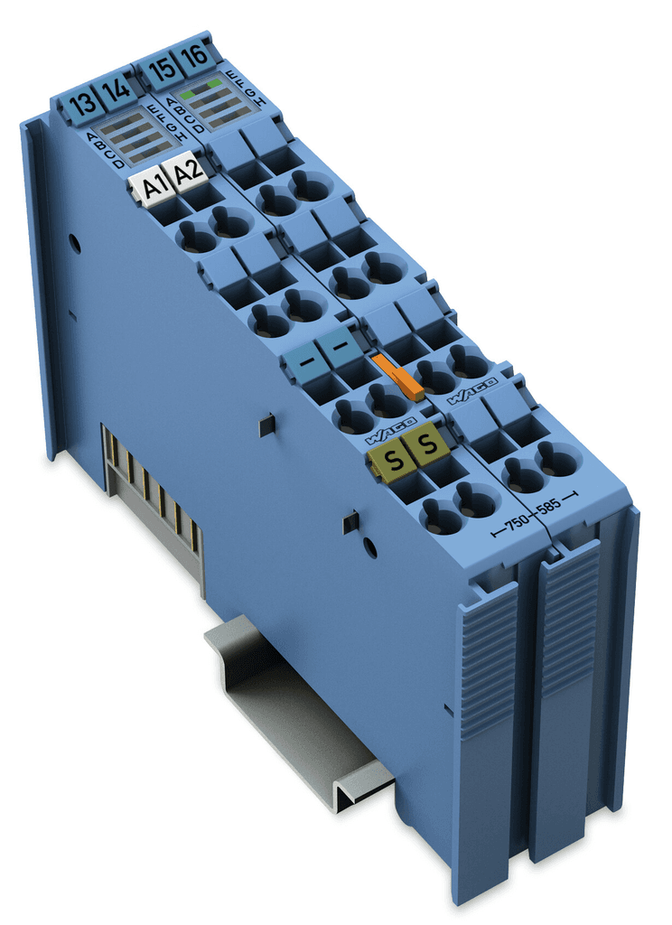 WAGO 750-585 750-585 WAGO - 2-channel analog output; 0 … 20 mA; Intrinsically safe 750-585 on Powermatic Associates