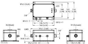 Turck TBSB-L4-CS09 TBSB-L4-CS09 Turck - TBSB-L4-CS09 Machine Safety, Switch Box for Disconnecting the Actuator Voltage V2 TBSB-L4-CS09 on Powermatic Associates
