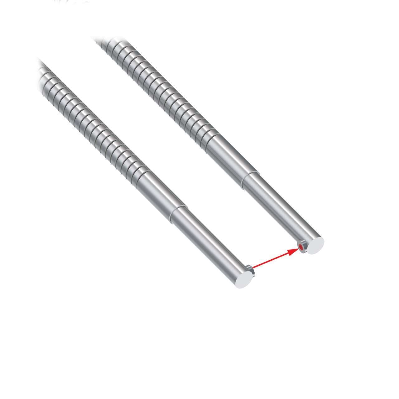 Banner IA1.53SMETA Glass Fiber Opposed Mode0.91 m long; 2.29 mm dia. Bundle; Stainless Steel Sheath; 4.75 mm Probe, Side Exit IA1.53SMETA on Powermatic Associates