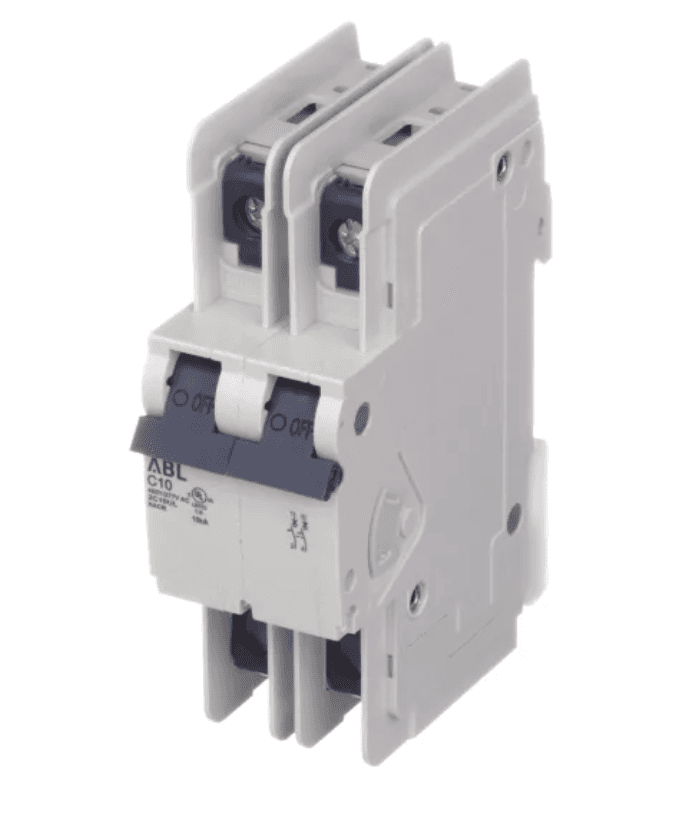 Altech Corp. 2C10UL Circuit Breaker 10A, 2 Pole, 480Y/277V AC, UL489 2C10UL on Powermatic Associates