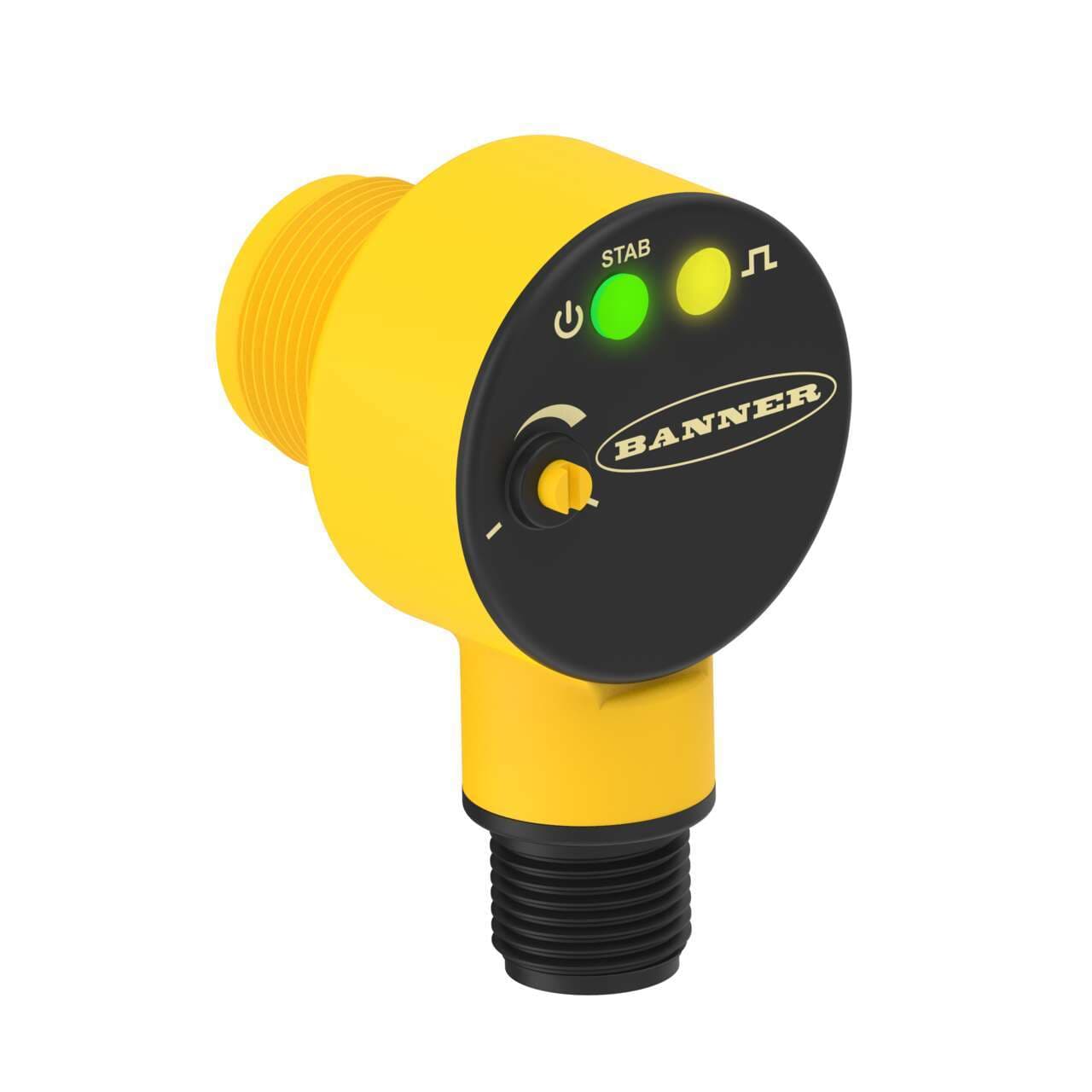 Banner T18-2VPDL-Q8 T18-2 Series: Diffuse Reflective with Pot; Range: 750 mm; Input: 10-30 V dc; Outputs: Complementary PNP; 4-pin M12 Integral QD T18-2VPDL-Q8 on Powermatic Associates