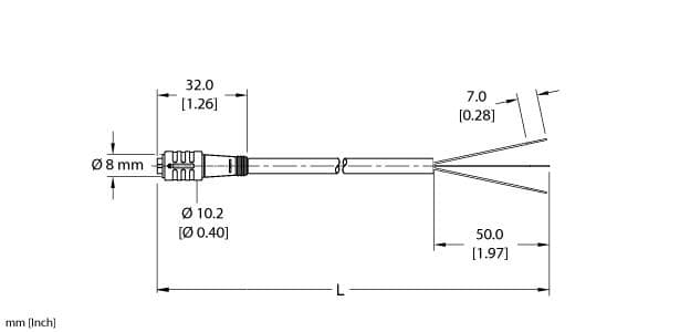 Turck PKG 3Z-6 PKG 3Z-6 Turck - PKG 3Z-6 Actuator and Sensor Cordset, Connection Cable PKG 3Z-6 on Powermatic Associates