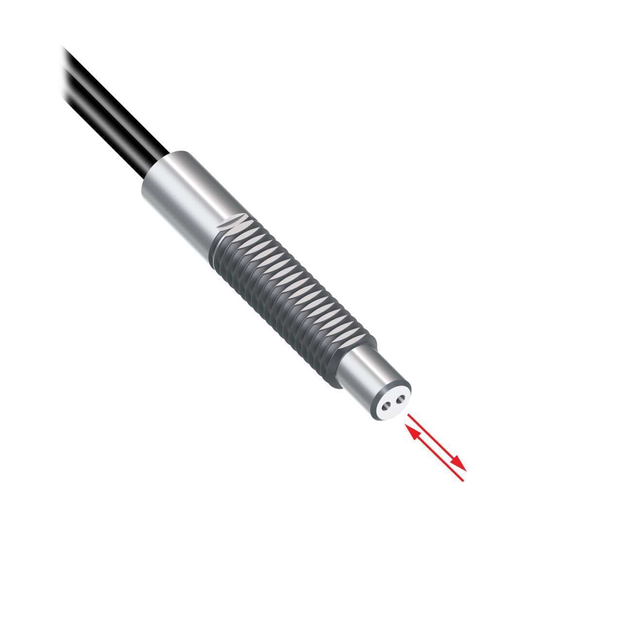 Banner PBT26UMSSMFF Plastic Fiber, Diffuse Reflective; Core Dia.: 0.5 mm; Fiber Length 2 m; Thread; Free cut PBT26UMSSMFF on Powermatic Associates