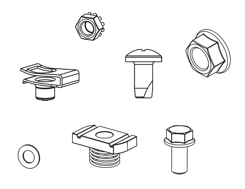 Saginaw Control SCE-113347 Bolt Pack, Dead Front Three Hinge, Height:6.00", Width:6.00", Depth:3.00", SCE-113347 on Powermatic Associates