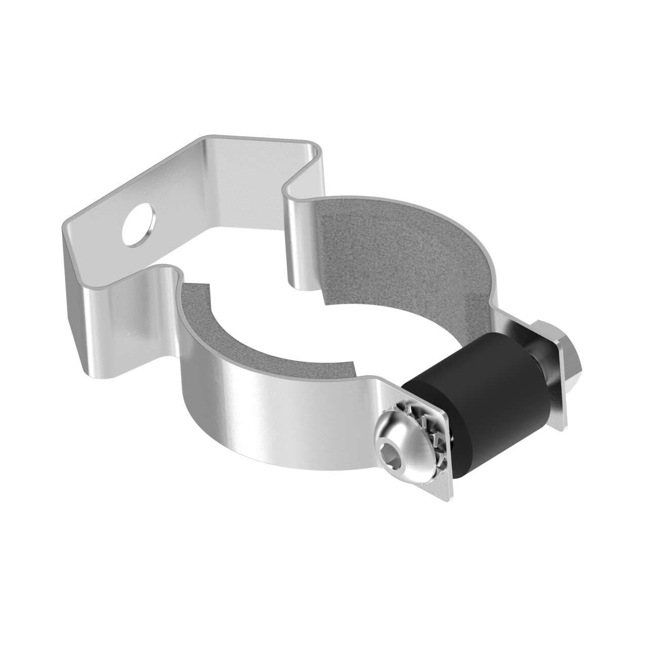 Banner LMBWLS27T Bracket: For Use with WLS27; Clamp; Set of Two Brackets; 300 Series Stainless Steel; M5 Stainless Steel Hardware Included for Securing Bracket to LED Light LMBWLS27T on Powermatic Associates