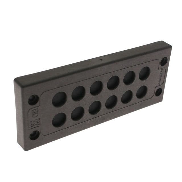 Mencom KADP-24-12 KADP Cable Entry Plate, 12 Entries, 12 x 8.0-12.0mm KADP-24-12 on Powermatic Associates