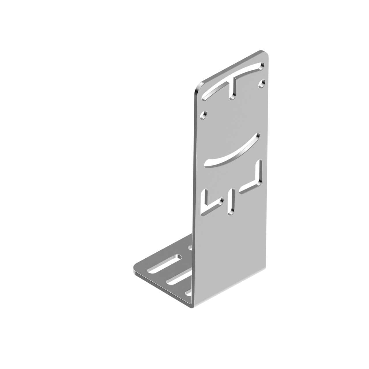Banner SMBQ76A Bracket: Stainless Steel Right-Angle; 14-ga Stainless Steel; Clearance for M4 (no 8) Hardware; +/- 12 Degree Tilt Adjustment SMBQ76A on Powermatic Associates
