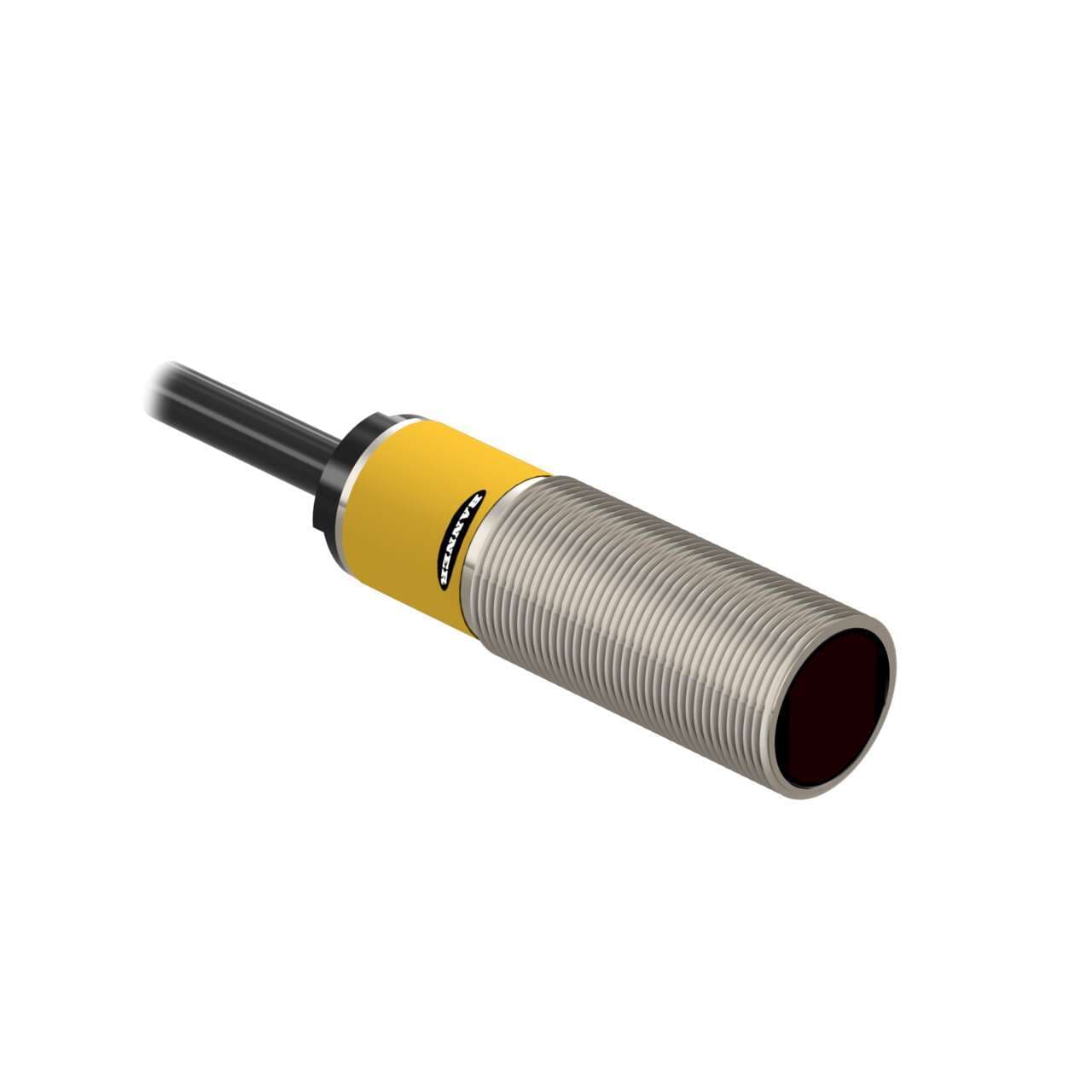 Banner M18SN6RQ EZ-BEAM M18 Series: Receiver; Range: 20 m; Input: 10-30 V dc; Output: Complementary NPN; 4-pin M12 Integral QD M18SN6RQ on Powermatic Associates